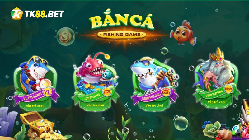 Hướng dẫn tham gia Bắn cá TK88