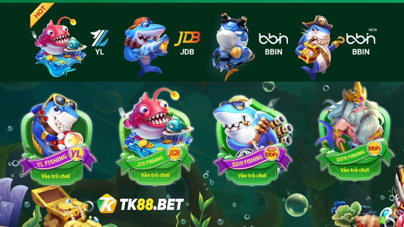 Nên chọn bắn bầy đàn khi chơi Bắn cá TK88